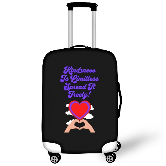 Kindness Is Limitless, Spread It Freely! Luggage Covers