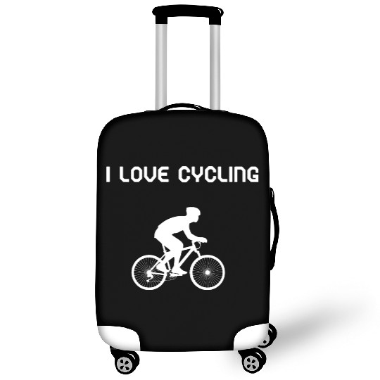 I love cycling design Luggage Covers