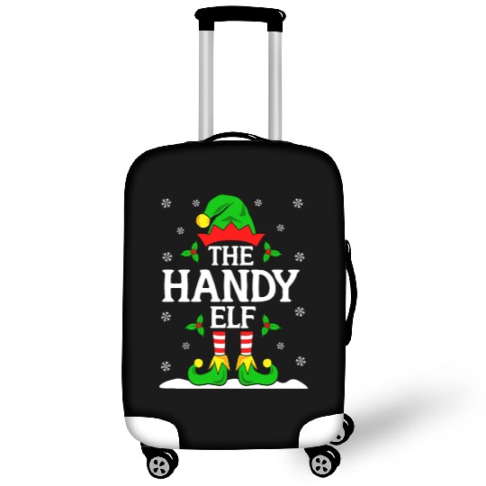 The Handy Elf Christmas Luggage Covers