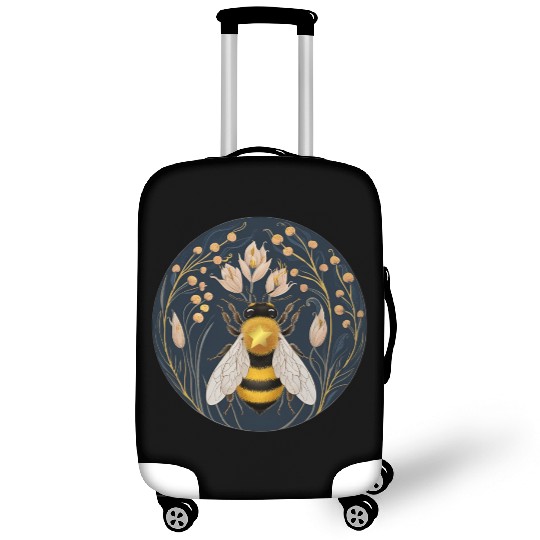 Golden Harvest Honey Bee Luggage Covers
