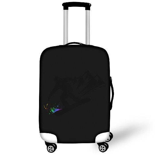 Snowboard Snowboarder Snowboarding Winter Sports Luggage Covers