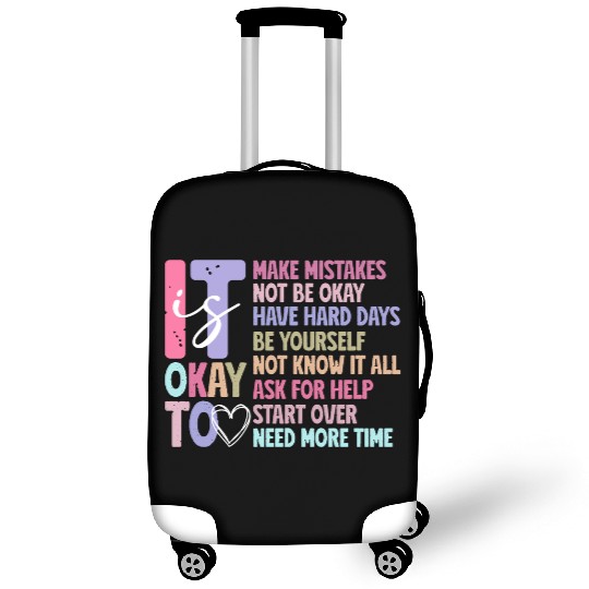 Be Yourself - Embrace Mistakes Luggage Covers