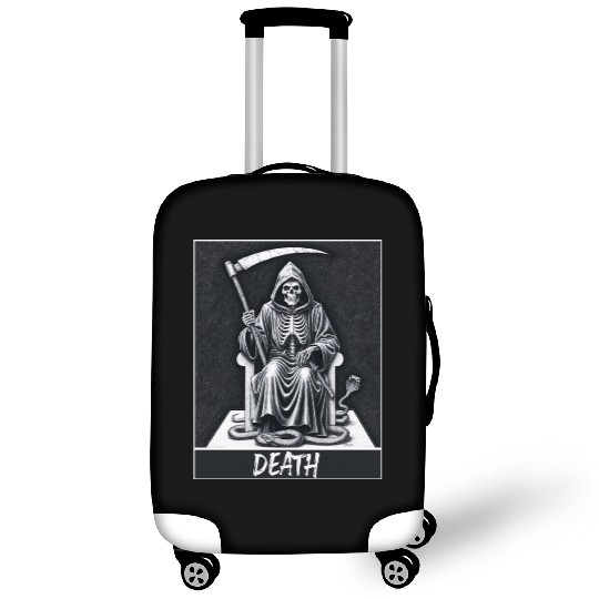 Tarot card death skeleton Magic Luggage Covers