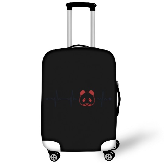 Panda Heartbeat Panda Bear Friend Giant Panda Luggage Covers