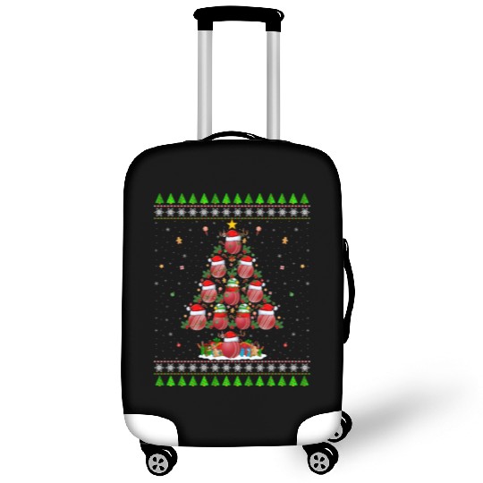Cricket Christmas Tree Luggage Covers