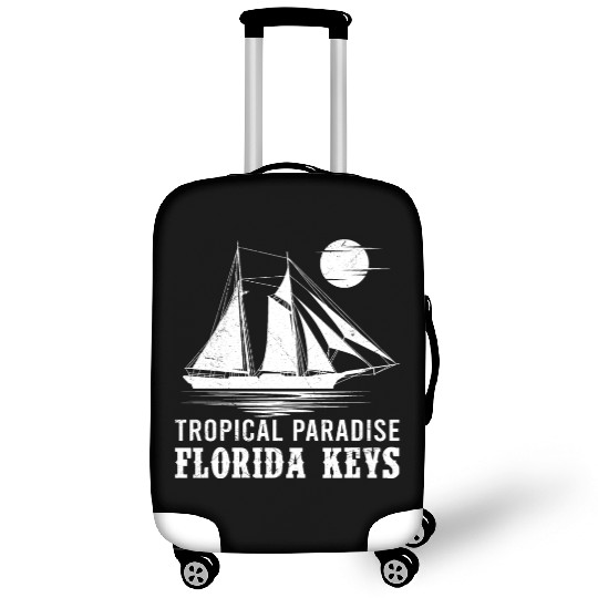 Florida TROPICAL PARADISE KEY-WEST COAST Luggage Covers