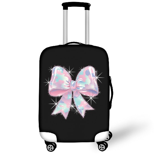 Christmas Coquette Bow, Merry Christmas Luggage Covers