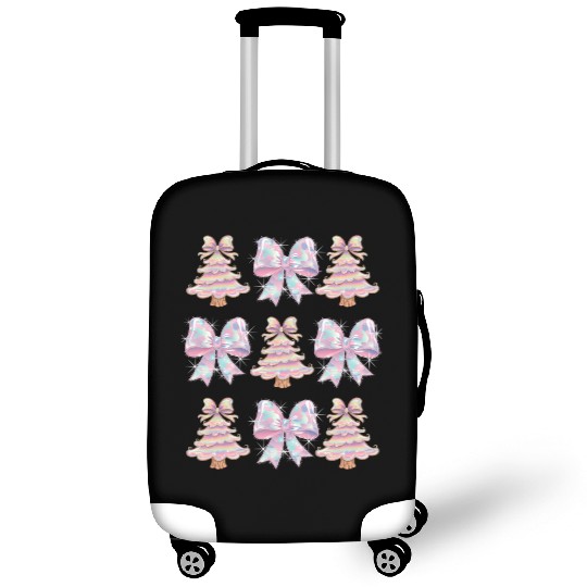 Christmas Coquette Bow, Merry Christmas Luggage Covers