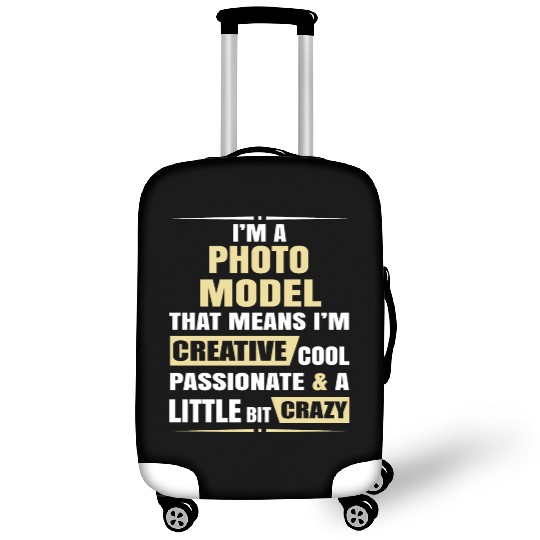Photo Model Creative Cool And Crazy Luggage Covers