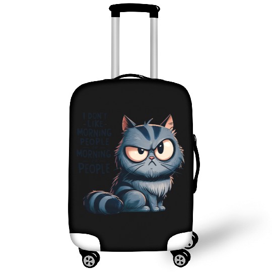 Anti-Morning Grumpy Cat Luggage Covers