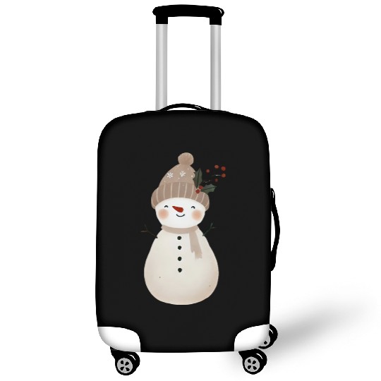 Snowman Christmas, Merry Christmas Luggage Covers