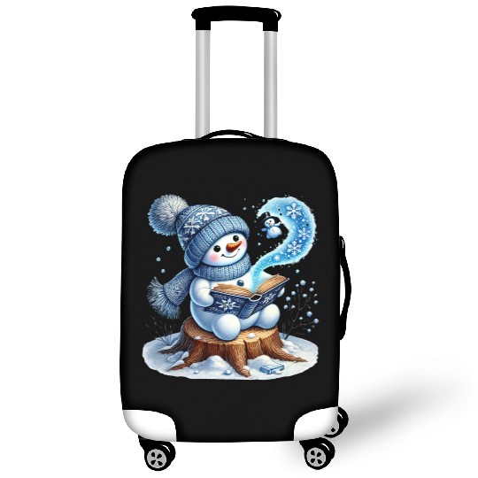 Snowman Christmas, Funny Snowman Luggage Covers