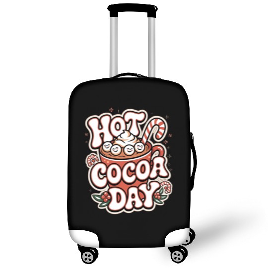 Hot Cocoa Day Luggage Covers