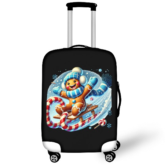 Gingerbread Christmas, Merry Christmas Luggage Covers