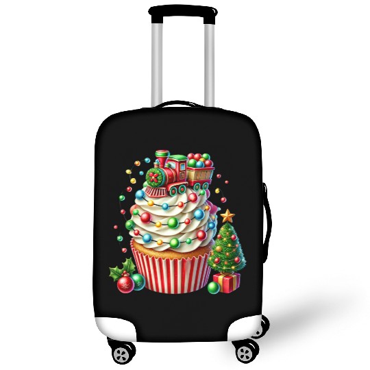 Christmas ice cream, Merry Christmas Luggage Covers