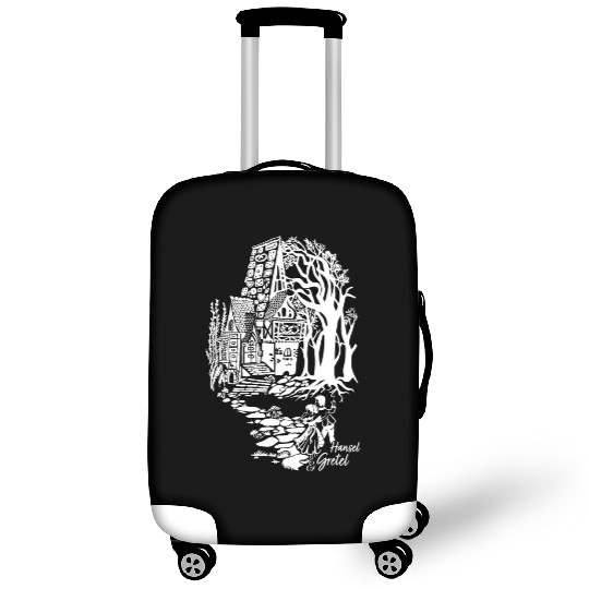 Hansel and Gretel Gingerbread house Luggage Covers