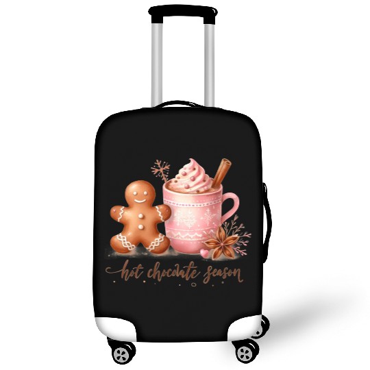 Hot Chocolate Season Luggage Covers