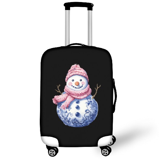 Snowman Christmas, Merry Christmas Luggage Covers