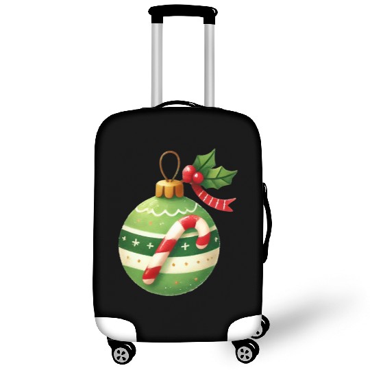 Merry Christmas, Christmas Coquette Bow Luggage Covers