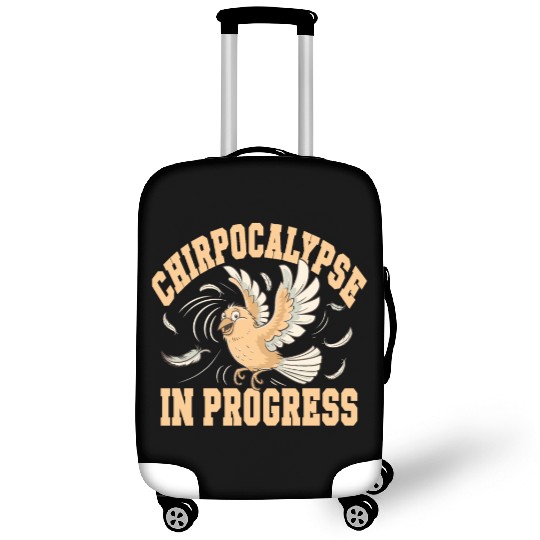 Pet Canary Owner Bird Lover and Singing Canary Luggage Covers