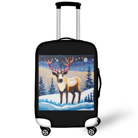 A raider and the night Luggage Covers