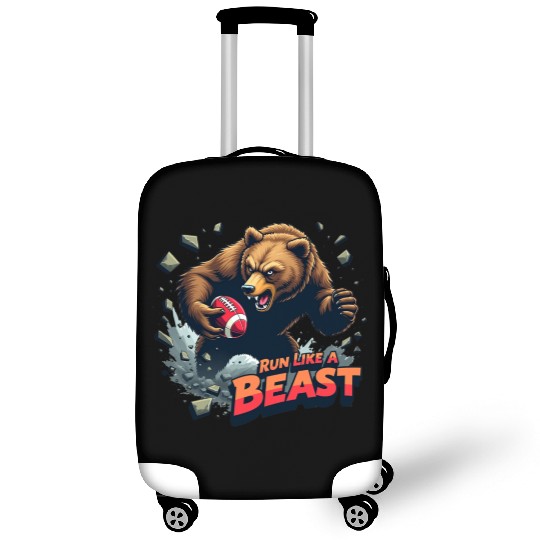 Angry runs: Run like a Bear Luggage Covers