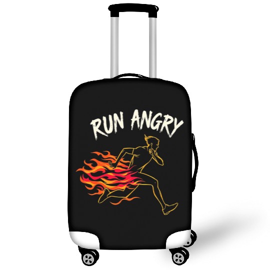 Run Angry: Fueled by Fire Luggage Covers