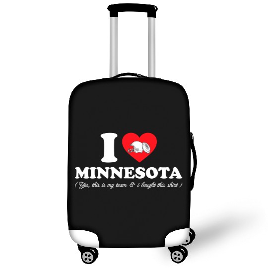 Groovy I Love Minnesota Luggage Covers