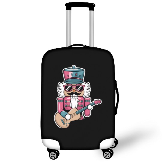 Nutcracker Playing Guitar Luggage Covers