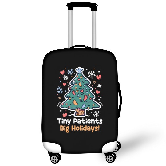 NICU Christmas Tiny Patients, Big Holidays! Luggage Covers