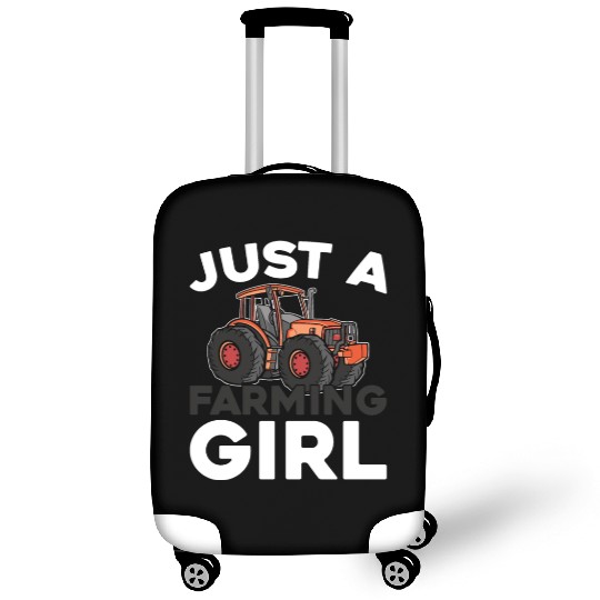 Farming Farmer Just A Farming Girl Luggage Covers