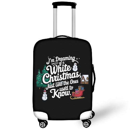 I'm dreaming of a white christmas Luggage Covers