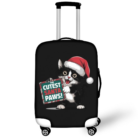 Cutest Santa Paws Luggage Covers