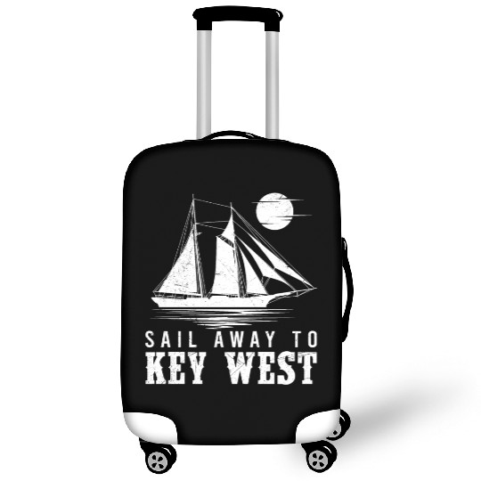 Florida SAIL AWAY TO KEY-WEST Florida Keys Luggage Covers