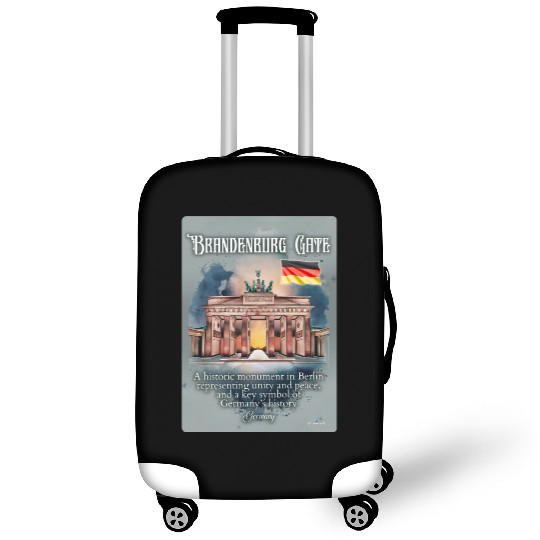 Brandenburg Gate A historic monument in Germany V3 Luggage Covers