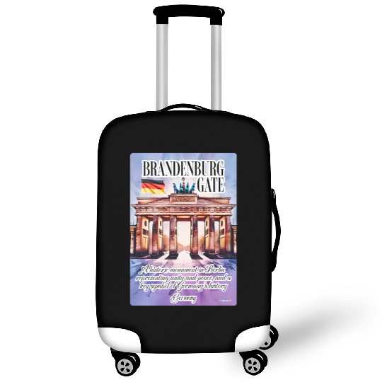 Brandenburg Gate A historic monument in Germany V2 Luggage Covers