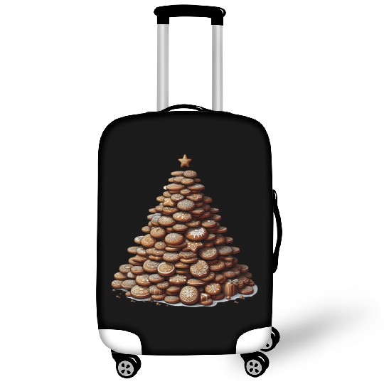 Gingerbread Christmas Tree - Festive Gifts Luggage Covers