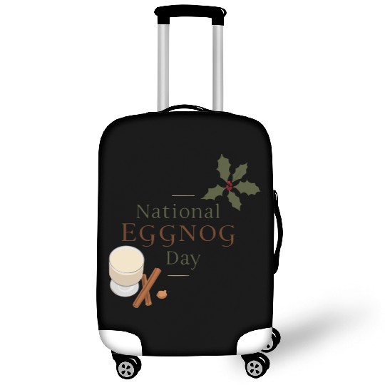 Celebrate National Eggnog Day Luggage Covers