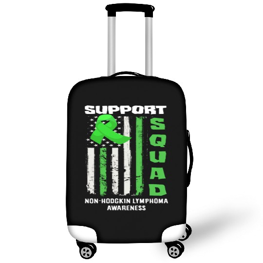 Non-Hodgkin Lymphoma Awareness Support Squad Luggage Covers