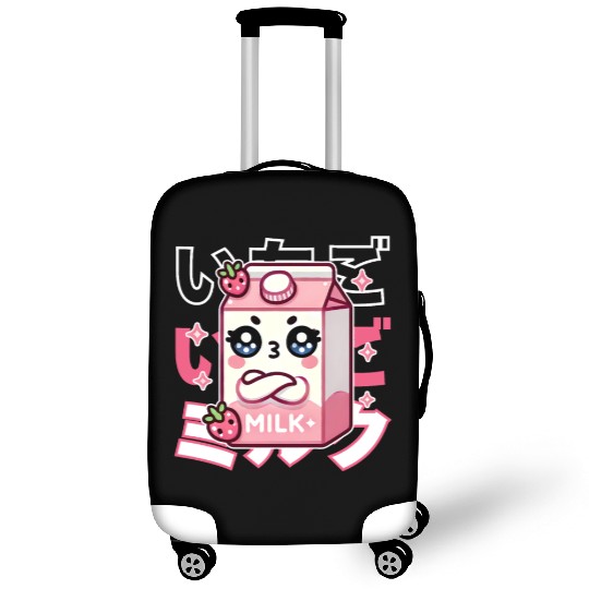 Touchy Strawberry Milk Hug Luggage Covers