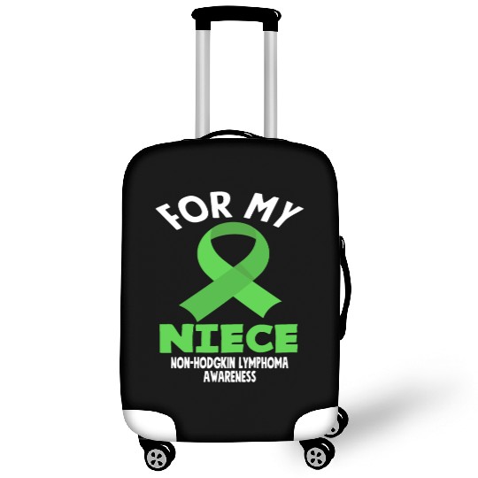 Non-Hodgkin Lymphoma Awareness For My Niece Luggage Covers