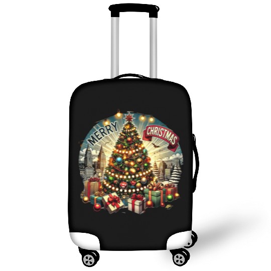 Classic Christmas Tree Design - Christmas Gifts Luggage Covers