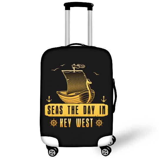 Florida Keys SEAS THE DAY IN KEY-WEST FLORIDA Luggage Covers