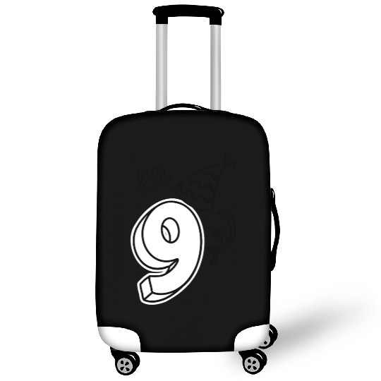 Coloring Luggage Covers: Number 9 – Creative Birthday Keeps