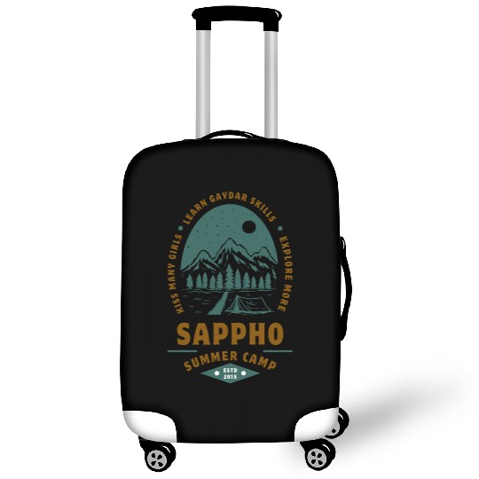 Sappho Summer Camp Luggage Covers – Lesbian,wlw design