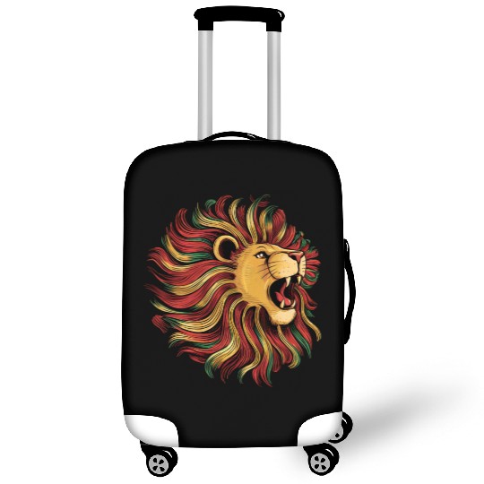 I'm black History powerful African Lion Juneteenth Luggage Covers