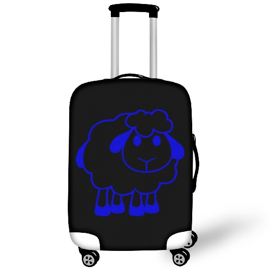 Sheep Baby Standing Cute Lamb Child Cool Comic Fun Luggage Covers