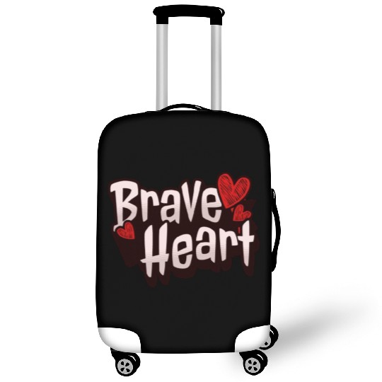 Brave Heart - Courageous Warrior Luggage Covers