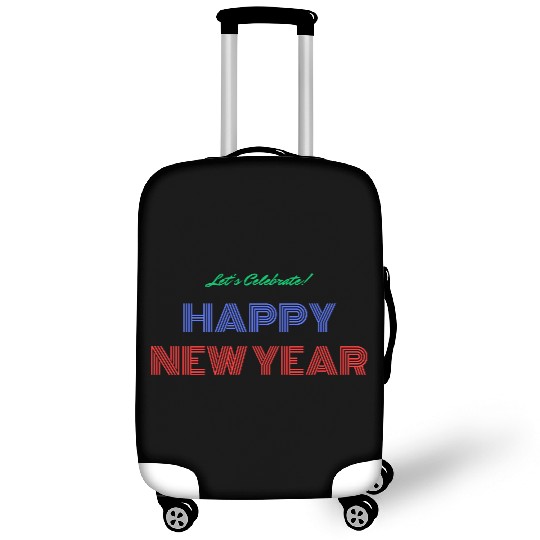cheers to new year. Luggage Covers happy New year Unisex