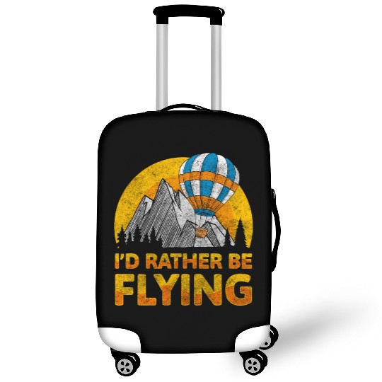 Hot Air Balloon Ride Adventure Hobby Luggage Covers